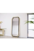Hitit Dekorasyon Helen Gold Siyah Metal Boy Aynası - 3
