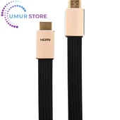 8k 27G Bps Ultra Hd 3D Ethernet Gold HDMI Kablo 1,5 mt thumbnail 2