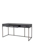 Hitit Dekorasyon Molly Siyah Metal Çalışma Masası - 2