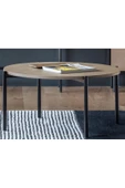 Hitit Dekorasyon Tia Siyah Metal&ahşap Orta Sehpa thumbnail 2