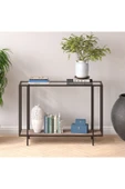 Hitit Dekorasyon Adeline Siyah Metal Cam Siyah Ahşap Dresuar - 4