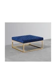 Hitit Dekorasyon Duggan Gold Metal Bench - 1