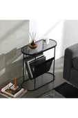 Hitit Dekorasyon Black Yan Sehpa thumbnail 2