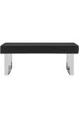 Hitit Dekorasyon Amana Paslanmaz Metal Bench - 3