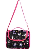 Kuromi Desenli Termal Beslenmeli Kalemlikli Üçlü İlkokul Öğrenci Çantası Seti Kuromi 117 thumbnail 3