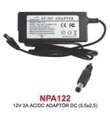 2V 2A AC/DC ADAPTÖR DC (5,5x2,5) - 1