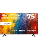 Awox B227500 4K Ultra HD 75" 190 Ekran Uydu Alıcılı Smart LED TV - 3