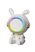 Taşınabilir RGB Işılı Sevimli Figürlü Mikrofonlu Karaoke Bluetooth Hoparlör - 6
