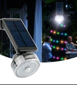 YD-2333 Güneş Enerjili 8 Metre RGB Peri Led + Hareket Sensörlü Solar Lamba 2in1 Bahçe-Balkon Ledi thumbnail 3