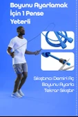 Basic Atlama İpi Uzunluk Ayarlanabilir Atlama Sekme İpi Jump Rope Mavi 515 thumbnail 2