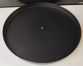 50 LİK MERKEZ DELİKLİ METAL SİYAH AVİZE TEPSİSİ - 2