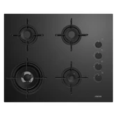 Altus ALA 189 DB Ankastre Cam Ocak Siyah - 2