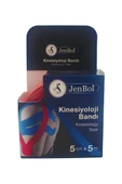 JenBol Kinesiyoloji Ağrı Bandı 5cm x 5m Kırmızı - 1