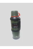 çaycup Tennesse Car Pto 4 Litre 1 Adet 48 Saat Sıcak Soğuk Paslanmaz Çelik Dağcı Termosu Haki Renk - 1