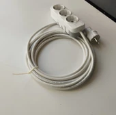 5 METRE 3 LÜ 3X1.5 TTR BAKIR TOPRAKLI UZUTMA ARA KABLO - 1