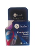JenBol Kinesiyoloji Ağrı Bandı 5cm x 5m Mor - 1