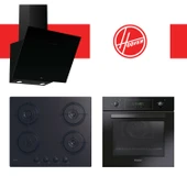 Hoover & Candy Vivara Ankastre Set (HDG6C1GBTK + CVW6BB + FCP405N/E) thumbnail 1