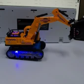 Cstars Cs-10 Pilli Ekskavatör Kepçe Işıklı Sesli Çarp ve Devam Et thumbnail 2