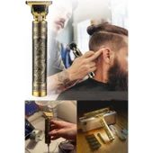 Aktif Market Uzun Süre Şarjı Dayanıklı Paslanmaz Çelik T Jiletli Sıfır Kesim Imkanı Ejderha Motif Tıraş Makinesi thumbnail 5