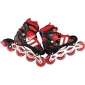 Pasifik Toys Ayarlanabilir Çocuk Pateni 2+2 Teker Alıştırma Teker ve Numara Ayarlı Başlangıç Pateni L (39-42) - 2