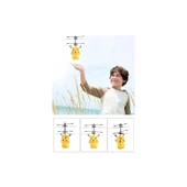 Denecta Uçan Pikachu Oyuncak Hareket Sensörlü Işıklı Flying Pokemon thumbnail 2