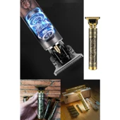 Aktif Market Uzun Süre Şarjı Dayanıklı Paslanmaz Çelik T Jiletli Sıfır Kesim Imkanı Ejderha Motif Tıraş Makinesi thumbnail 3