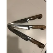 Laz Reis Tarihi El Dövmesi Krom Bilezik 3'lü Bıçak Seti - 4