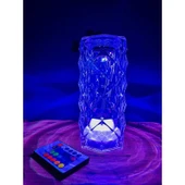 Touch Lamp Bluetooth Hoparlör Özellikli Kumandalı Kristal Masa Lambası thumbnail 2