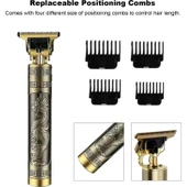 En Siga Profesyonel T-Bıçak Saç Sakal Ense ve Çizim Tıraş Makinesi thumbnail 4