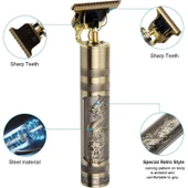 En Siga Profesyonel T-Bıçak Saç Sakal Ense ve Çizim Tıraş Makinesi thumbnail 5