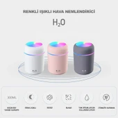 Adm Store Işıklı Hava Nemlendirici Buharlı 300 ml Ultrasonik Bebek Çocuk Odası Ortam Hava Nemlendirici thumbnail 4