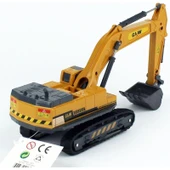 Asya Oyuncak Iş Makinesi Metal Ekskavatör thumbnail 3