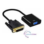 DVI To VGA Aktif Dönüştürücü Kablo (Dvi-D Erkek - Vga) DVI VGA - 1