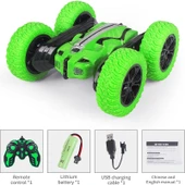Mj Toys Uzaktan Kumandalı Şarjlı Çift Yönlü Akrobat Araba Akrobat Araba Çılgın thumbnail 3