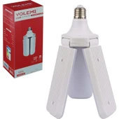 Volemi Pervane LED Ampül 3 Kanatlı 220V 45W 4500 Lümen Beyaz E27 Volemı thumbnail 1