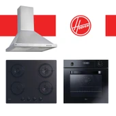 Hoover & Candy Elvora Ankastre Set (HCH6MXTK + CVW6BB + HOT3051BI/E) thumbnail 1