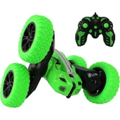 Mj Toys Uzaktan Kumandalı Şarjlı Çift Yönlü Akrobat Araba Akrobat Araba Çılgın thumbnail 1