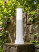 54 Cm, Plastik Gövde E27 Duylu Set Üstü Bahçe Armatürü, Elektrikle Çalışır Kaliteli Bahçe Apliği thumbnail 8