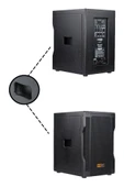 Hepa Merz Handfest Line Array Mikrofonlu Ses Sistemi Aktif Subwoofer + Line Hoparlör 2000W - 3