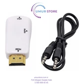 Hdmi To Vga Çevirici Dönüştürücü Adaptör thumbnail 2