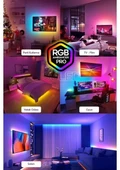 Şerit LED 5 Metre Animasyonlu Tak Çalıştır Kumandalı Trafolu Rgb Şerit Işık Ambiyans - 1