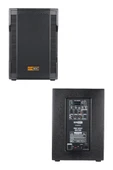 Hepa Merz Handfest Line Array Mikrofonlu Ses Sistemi Aktif Subwoofer + Line Hoparlör 2000W - 6