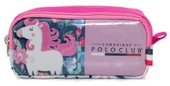 Cambridge Polo Club Unicor Desenli 3'lü Kız Çocuk İlkokul Çanta Seti - Açık Pembe - PLCAN2132 thumbnail 4
