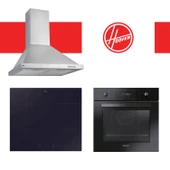 Hoover & Candy Omnella Ankastre Set (HCH6MXTK + HH64CCB + FCP405N/E) thumbnail 1