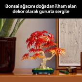 LEGO 10348 Botanicals Japon Kırmızı Akçaağaç Bonsai Ağacı thumbnail 7