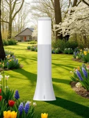 54 Cm, Plastik Gövde E27 Duylu Set Üstü Bahçe Armatürü, Elektrikle Çalışır Kaliteli Bahçe Apliği thumbnail 7