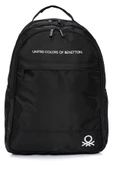 United Colors Of Benetton Unisex Okul, Günlük ve Seyahat Sırt Çantası - Siyah - 20823 - 2