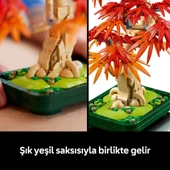 LEGO 10348 Botanicals Japon Kırmızı Akçaağaç Bonsai Ağacı thumbnail 6