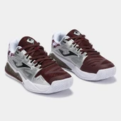Joma SPIN 2512 Erkek Gri Bordo Tenis/Padel Ayakkabısı - 2