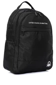 United Colors Of Benetton Unisex Okul, Günlük ve Seyahat Sırt Çantası - Siyah - 20823 - 1